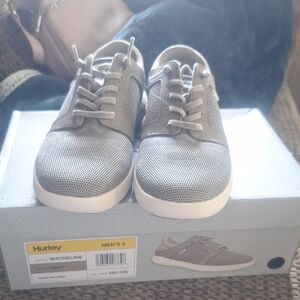 Hurley Gray Sneakers Oxford Style